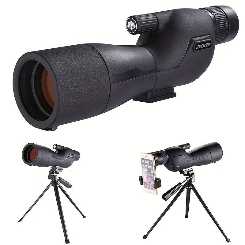 75x60 HD Spotting Scope with Tripod & Phone Mount