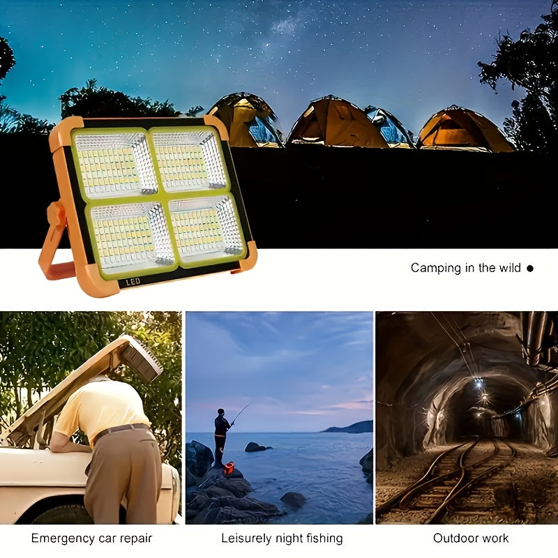 LED Solar Handheld Lamp for Outdoor Lighting