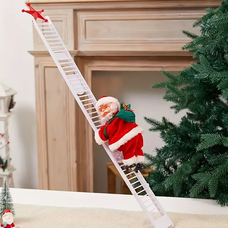66 cmSparkling Santa: A Festive Climb to Brighten Your Holidays