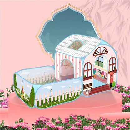 Pop-Up Kids Playhouse Indoor Outdoor Tent