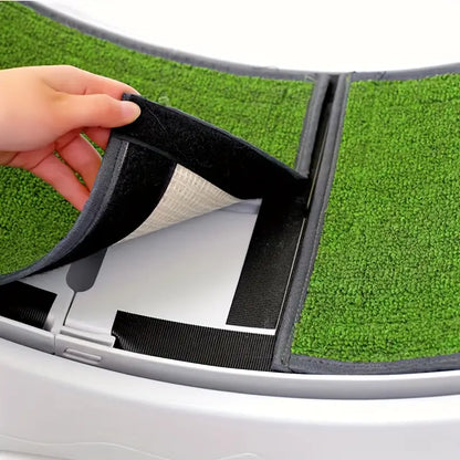 Pet Fitness Wheel - Interactive Treadmill for Cats and Dogs Grey