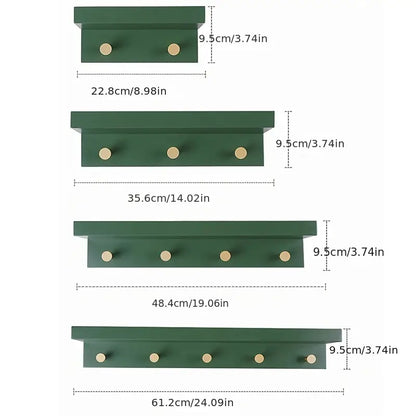 Stay organized in style with these multi-functional floating shelves