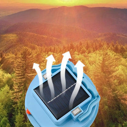 Solar LED Camping Light with Magnetic Base