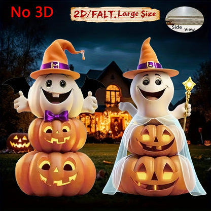 Halloween Garden Decorations Plastic Lawn Decor (2pcs)