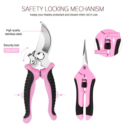 Pruning Scissors Set for Gardening (4pcs)