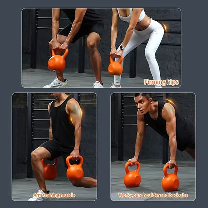 1pc 15lbs Kettlebell for Fitness and Strength Training
