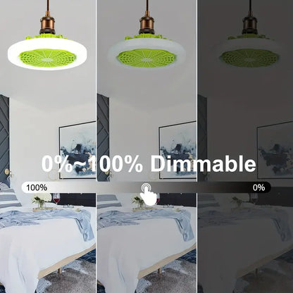 Remote-Controlled Ceiling Fan