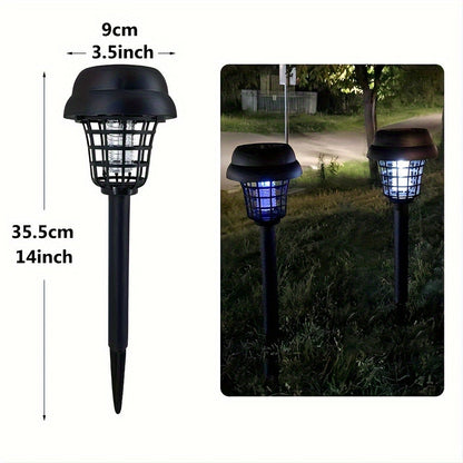 4pcs Solar Mosquito Repellent UV Insect Lamps