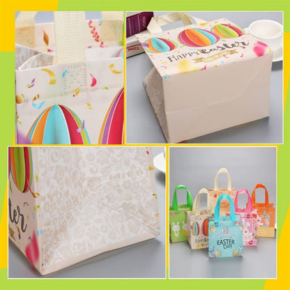 Reusable Non-Woven Easter Bags 18pcs Spring Party Supplies