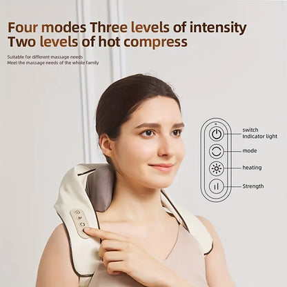 3D Neck and Shoulder Massager with Heat