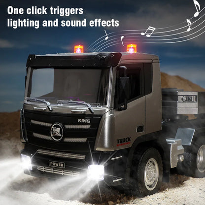 RC Flat Truck 9-Channel Alloy Remote Control Trailer