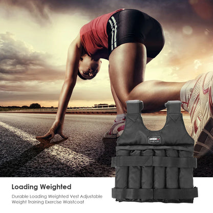 Adjustable Weighted Vest for Fitness Training