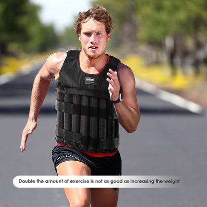 Adjustable Weighted Vest for Fitness Training