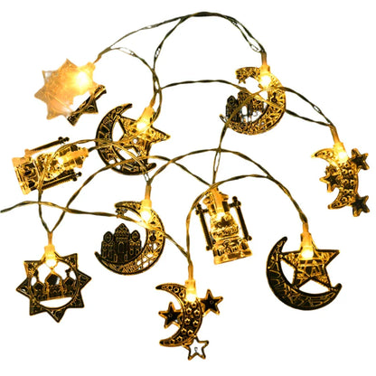 1.5M EID Mubarak LED String Lights
