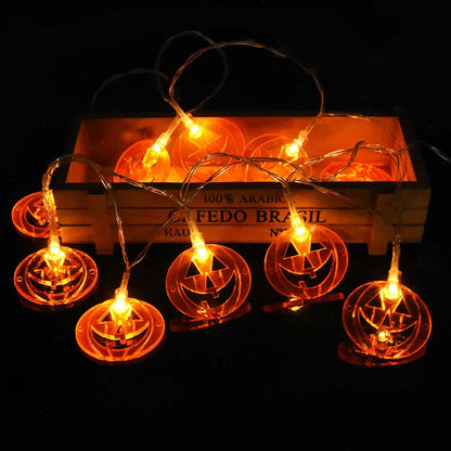 Halloween Pumpkin LED String Lights