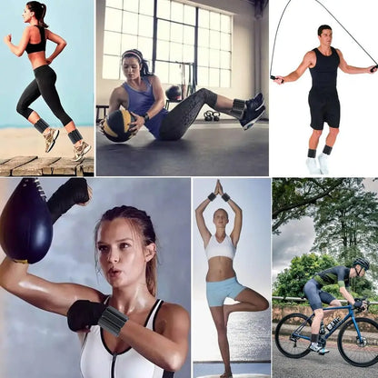 Adjustable Silicone Wrist & Ankle Weights