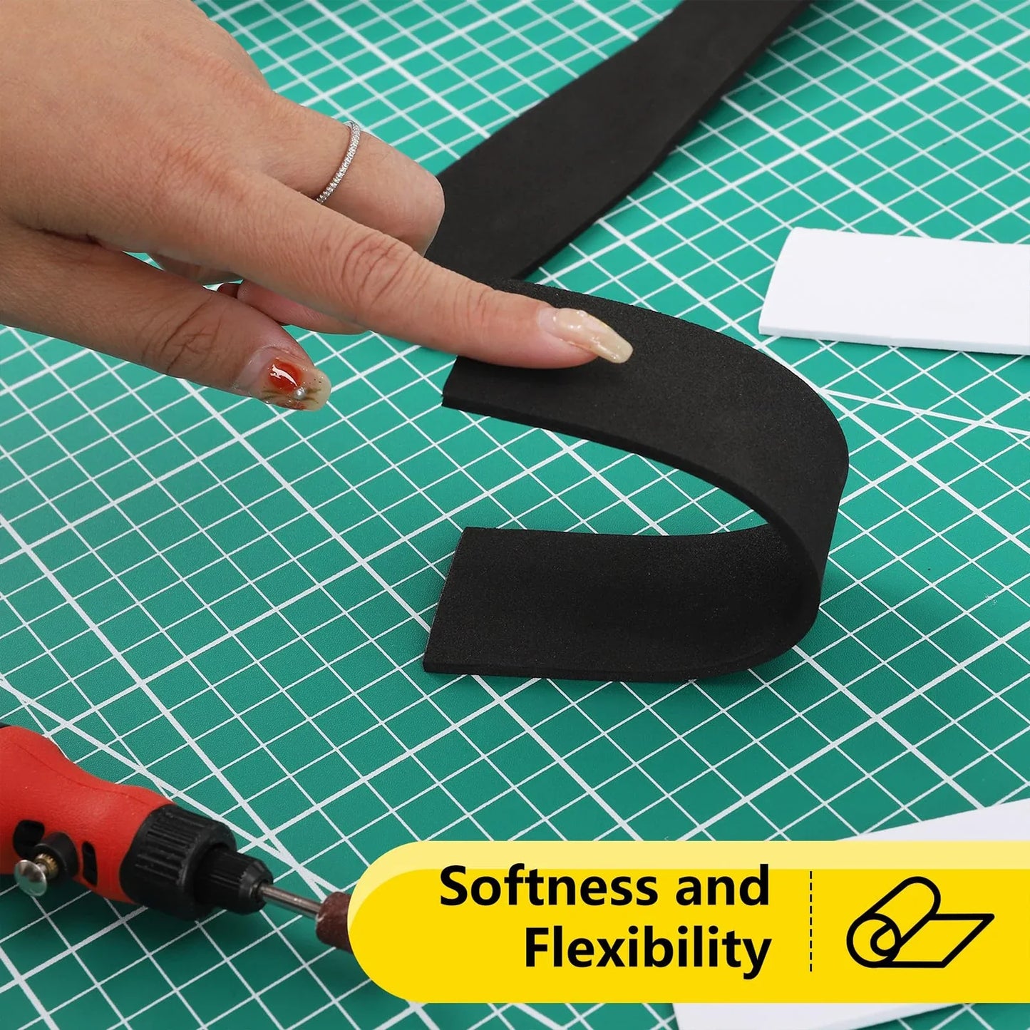 High Density EVA Foam Board Roll for Crafts (50x100 cm)