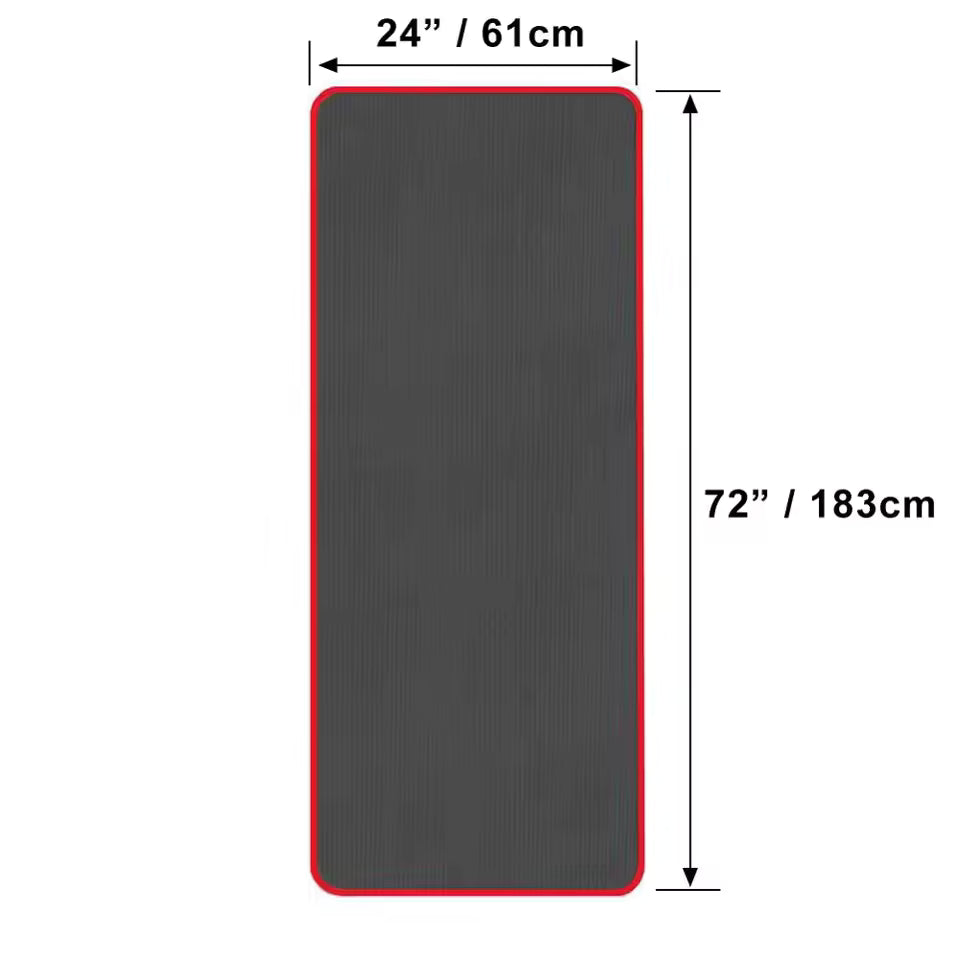 Thick Yoga Mat for Fitness & Pilates