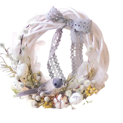 Rattan Wreath Ring DIY Christmas Tree Decor