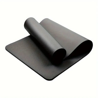 Extra-Large, Thick Non-Slip Yoga Mat High-Grip 20mm Honeycomb Foam(Black)