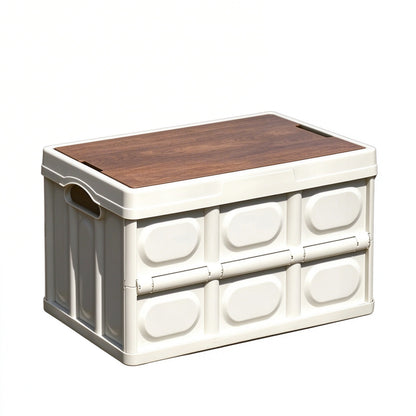 Wooden Camping Storage Organizer Box with Large Capacity