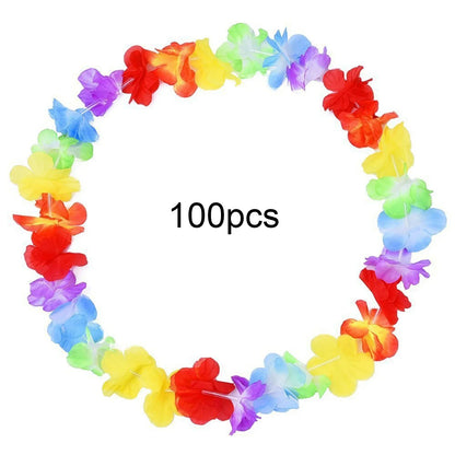 100pcs Hawaiian Christmas Wreaths
