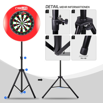 Dart Target Tripod Stand for All Ages