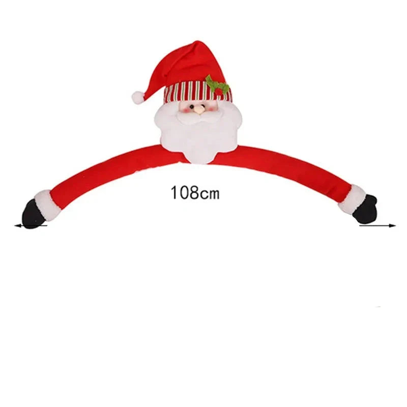 Christmas Tree Hugger Santa Claus Ornament
