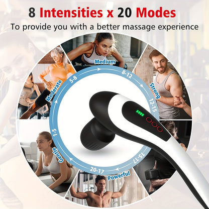 Portable Electric Massage Stick – 8-Speed(Black)