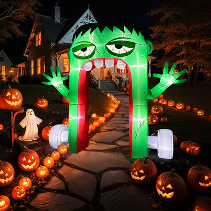 Frankenstein Halloween Inflatable Yard Decoration