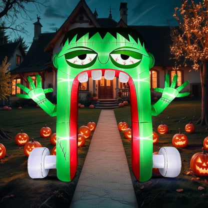Frankenstein Halloween Inflatable Yard Decoration