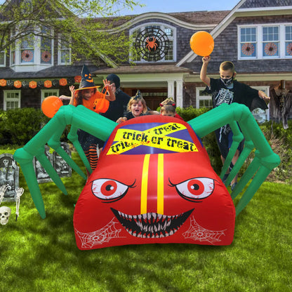 Giant Inflatable Spider Halloween Outdoor Decoration