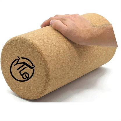 High-Density Natural Cork Yoga Pillar
