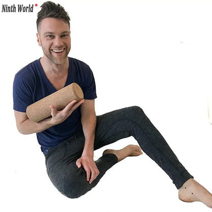 High-Density Natural Cork Yoga Pillar