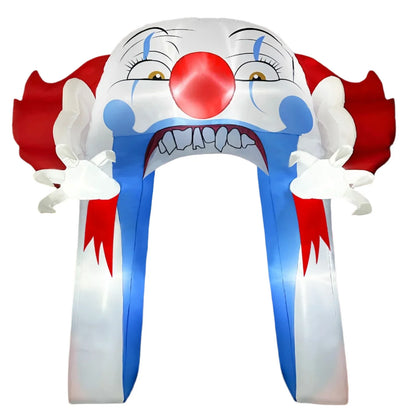 Clown Inflatable Arch Halloween Clown Arch Inflatable with LED Lights – LifeBay