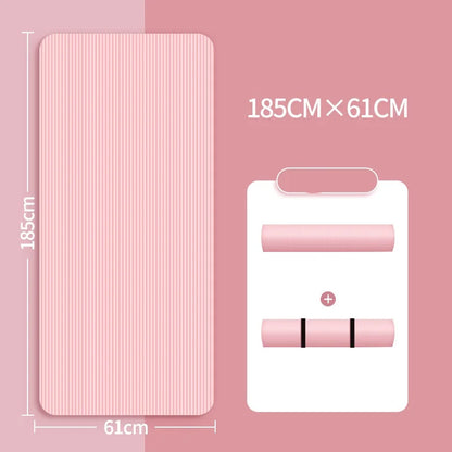Thick Non-Slip Yoga Mat for Fitness
