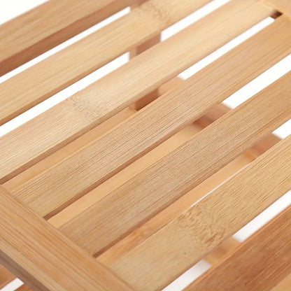 Bamboo Multi-Layer Corner Shelf - Stylish and Space-Saving Kitchen Storage