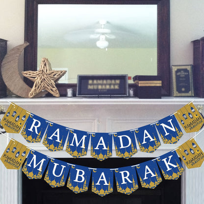 Paper Hanging Flag Room Decoration