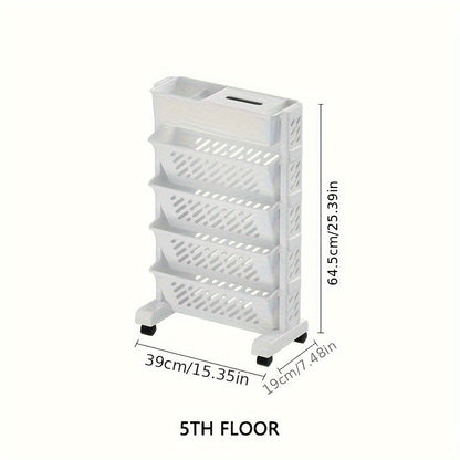 Rolling Art Storage Cart Plastic