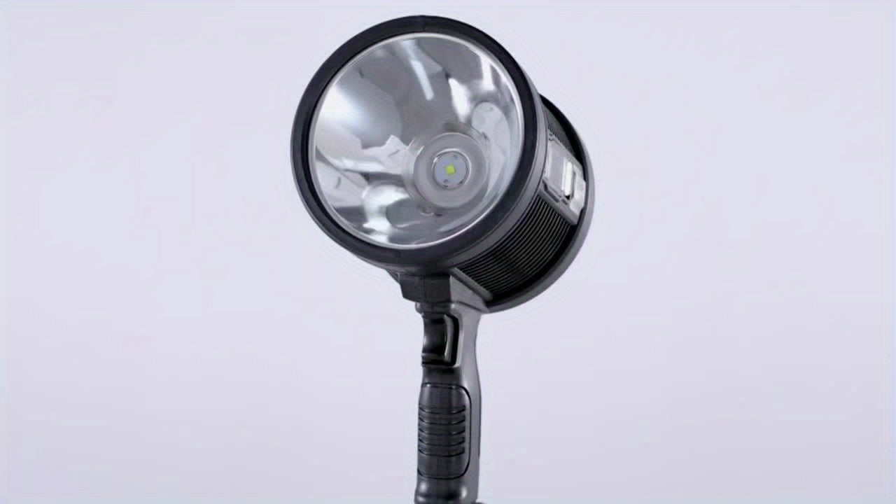 Solar Rechargeable LED Spotlight 800 Lumens 6 Modes