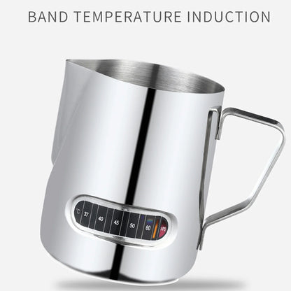 600ML Stainless Steel Milk Frothing Pitcher Silver