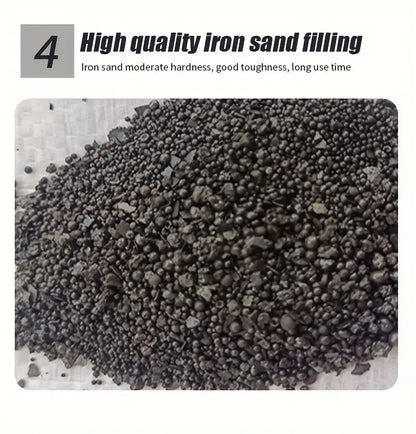 12kg Non-Slip Fitness Ball Filled with High Elastic Cotton Yarn