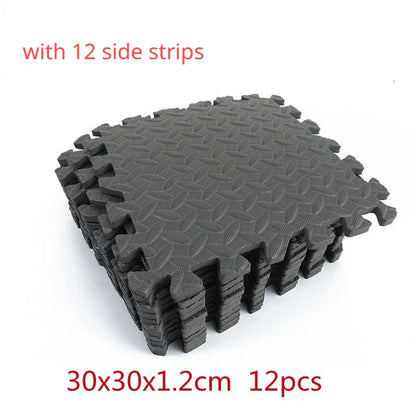 Non-Slip Foam Gym Mats (12PCS)