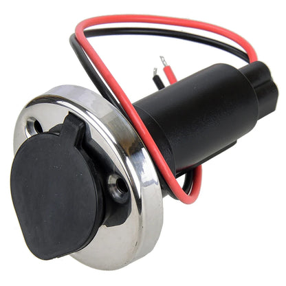 12V Anchor Stern Navigation Light Plug-in Pole Base Socket