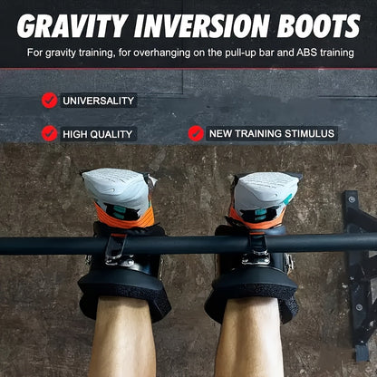 Gravity Inversion Boots with Adjustable Straps