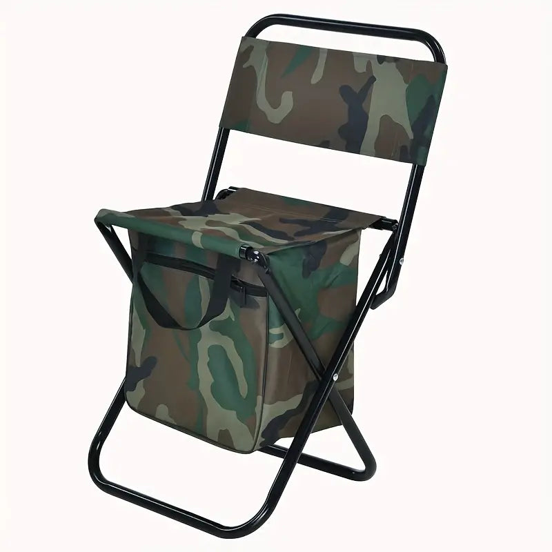 Portable Folding Camping Chair - Camouflage