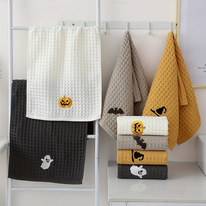 Halloween Cotton Towels Set (4-Pack)