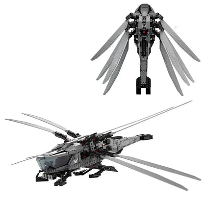Dune Atreides Ornithopter Building Kit – 1369-Piece Model Set (Compatible with Major Brands