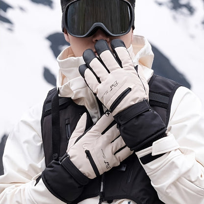 Men's Winter Touchscreen Ski Gloves