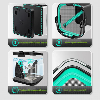 Foldable Live Fish Bucket